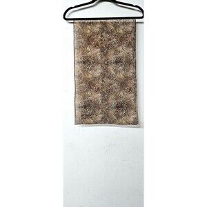 BURMEL Sheer Fall Colors Rectangular Scarf